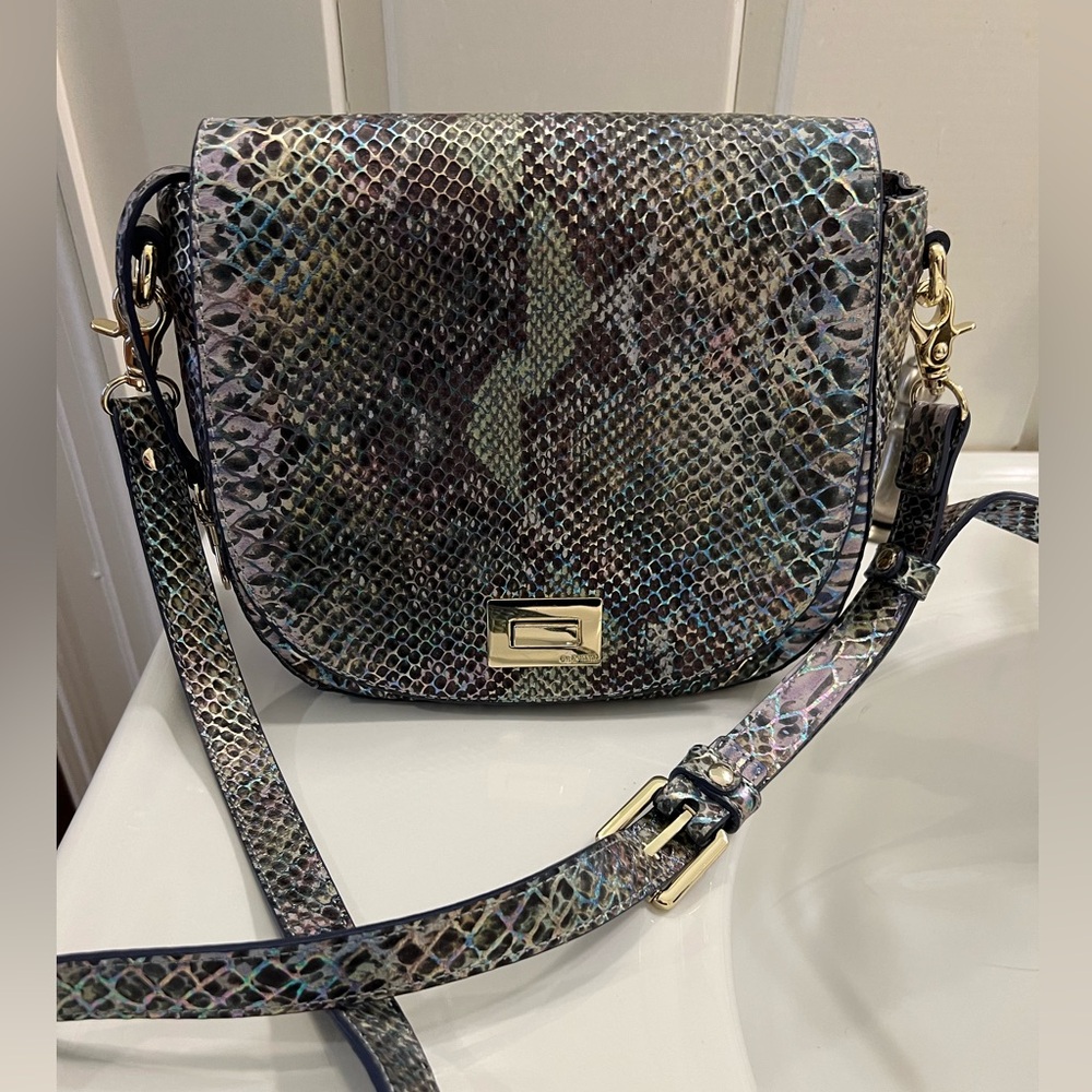 Brahmin Mini Sonny Moonstone Seville Crossbody